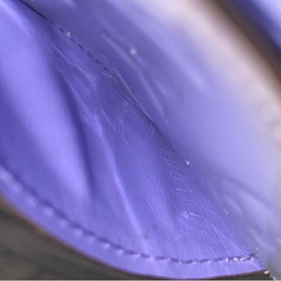 Authentic Louis Vuitton Monogram Vernis Portefeiulle Sarah Wallet - Picture 7 of 14